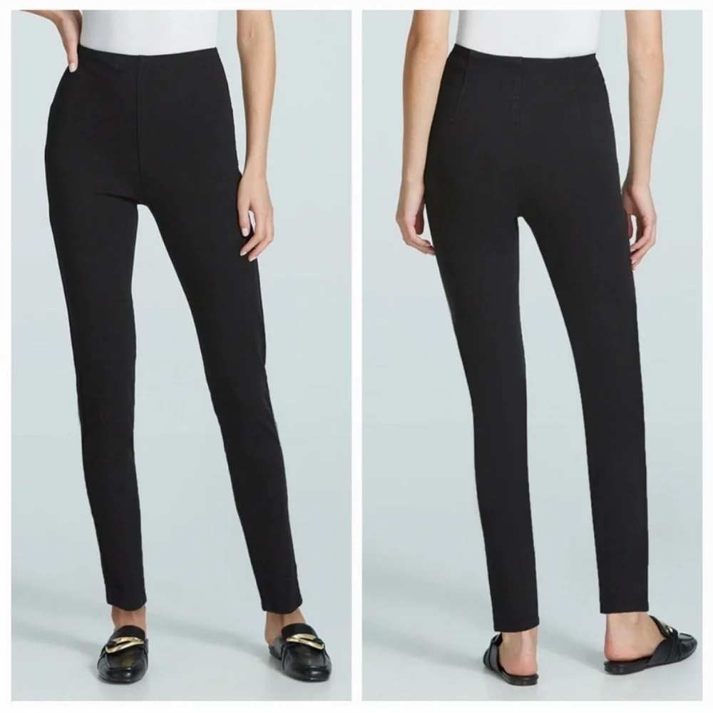 Commando‎ $128 Women's M Black Do It All Denim High-Rise Denim Legging